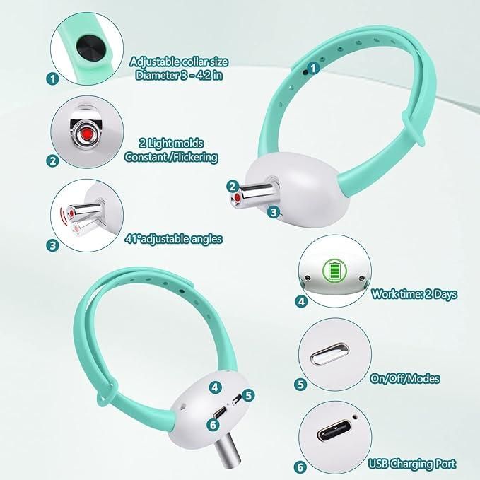 Automatic Pet Laser Collar – Keep Your Pet Active & Happy